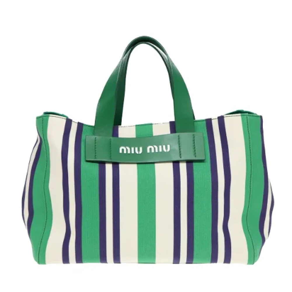 Pre-owned > Pre-owned Bags > Pre-owned Tote Bags - - Miu Miu Pre-owned - Modalova