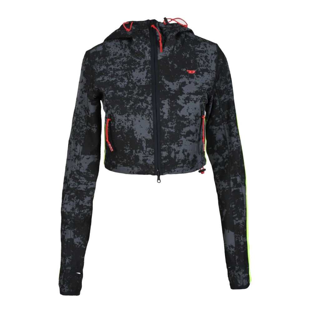 Diesel Technische Jas met Ritszakken Multicolor Dames