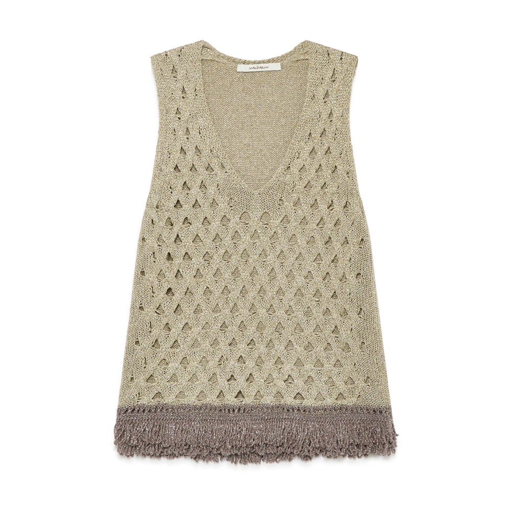 Tops > Sleeveless Tops - - Maliparmi - Modalova