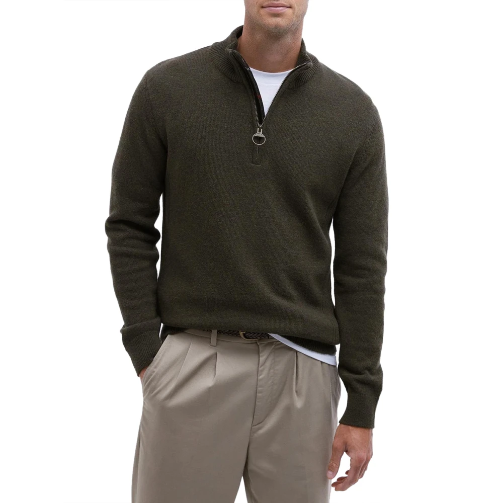 Barbour Uomo Verde Maglie, L, New, - Immagine 3