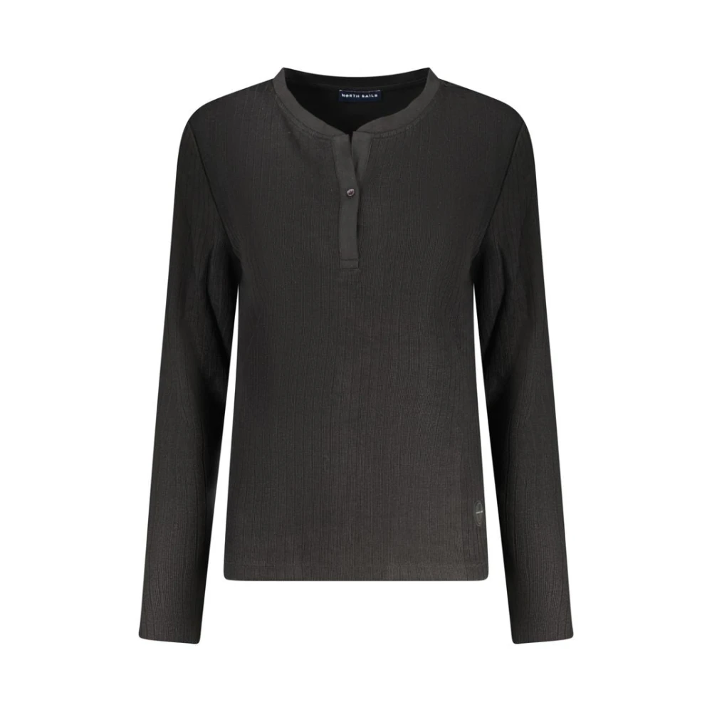 North Sails Donna Nero Long Sleeve Sweater