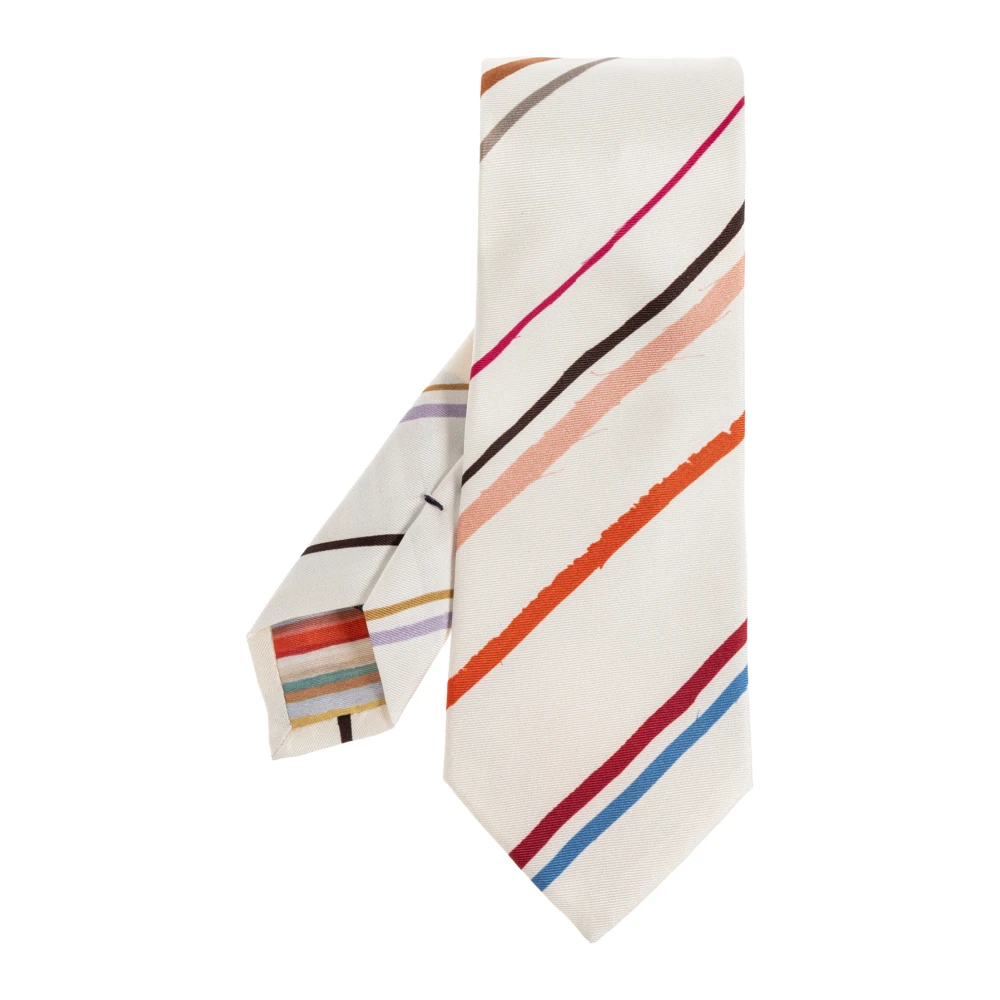 Paul Smith Uomo Beige - Cravatta In Seta - Accessories - One Size