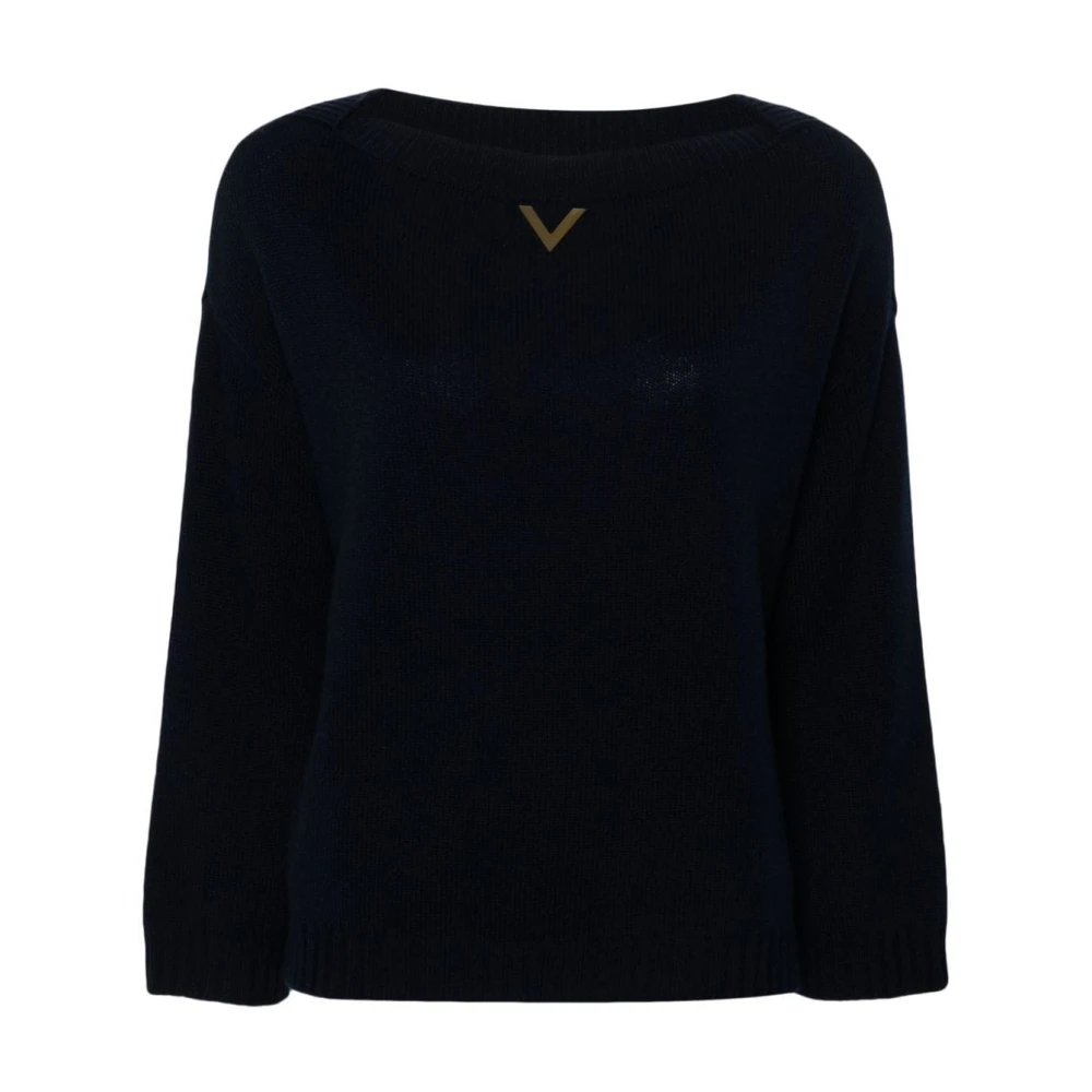 Valentino Garavani Blauwe Sweaters voor Heren Blue Dames