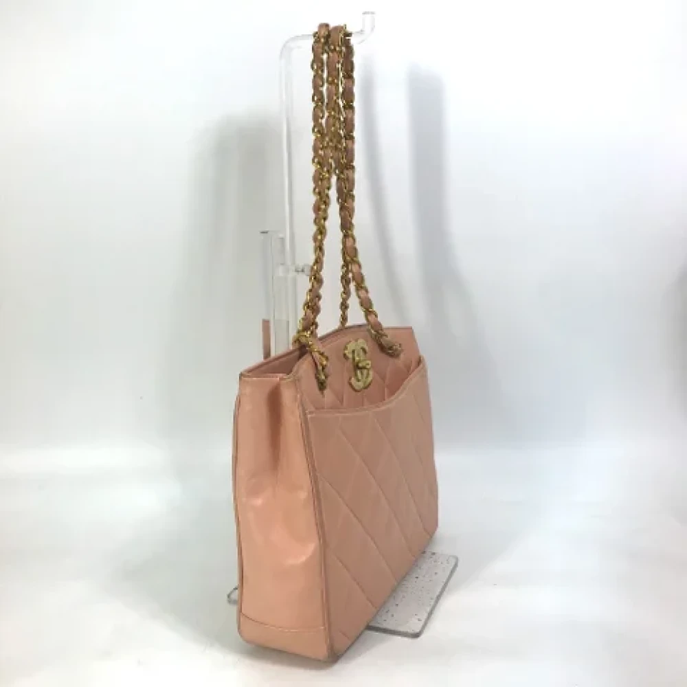 Chanel Vintage Pre-owned Fabric chanel-bags Pink Dames