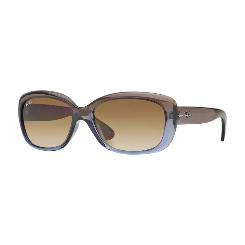 Ray-Ban Jackie Ohh RB 4101 Rectangular Brown Sunglasses - Image 4
