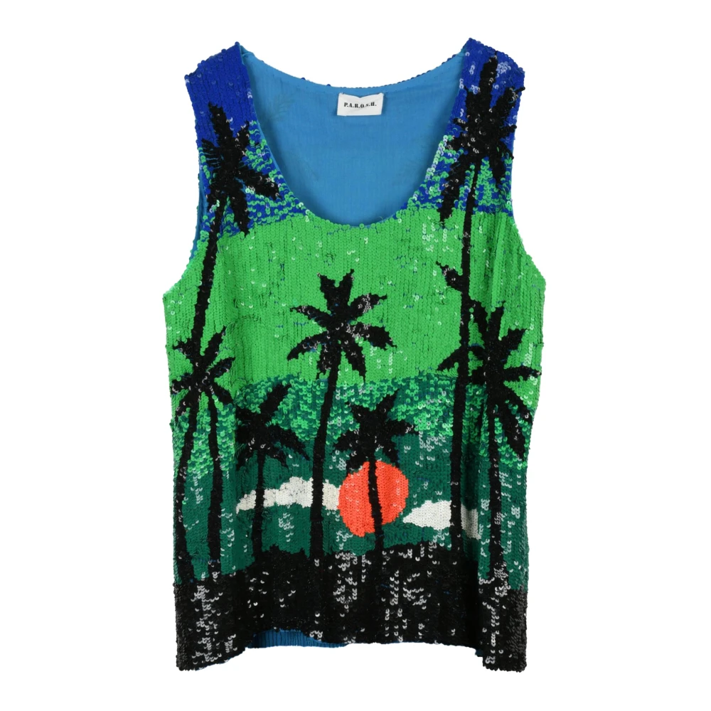 Tops > Sleeveless Tops - - P.a.r.o.s.h. - Modalova