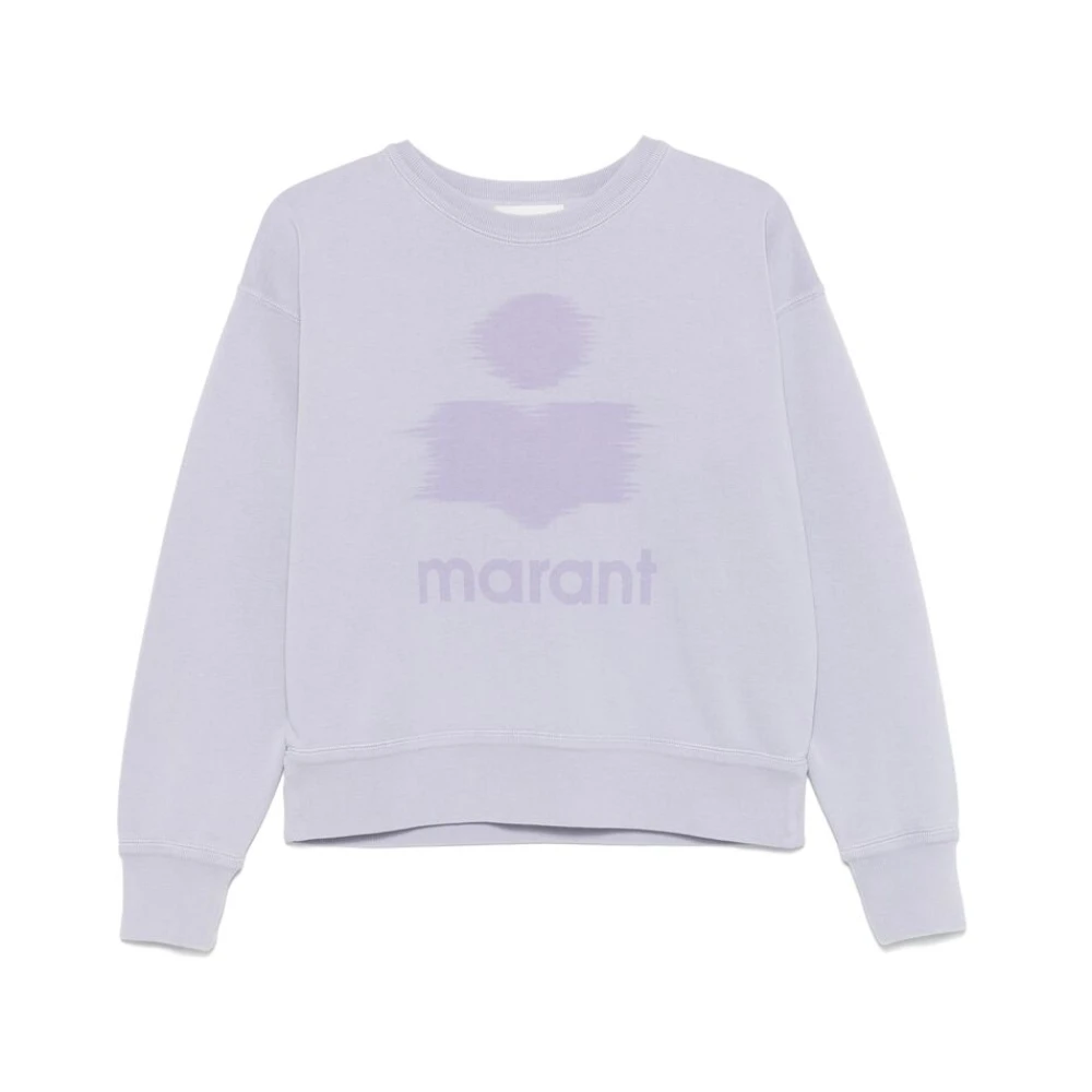 Isabel Marant Étoile Lila Crew Neck Sweatshirt Purple, Dam