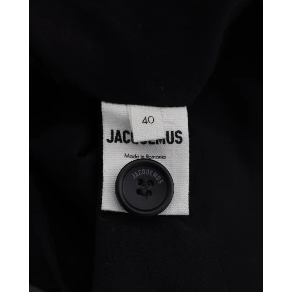Jacquemus Pre-owned Wool tops Black Dames