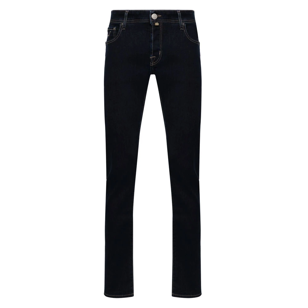 Jacob Cohën Slim Fit Donkerblauwe Bard Jeans Blue Heren