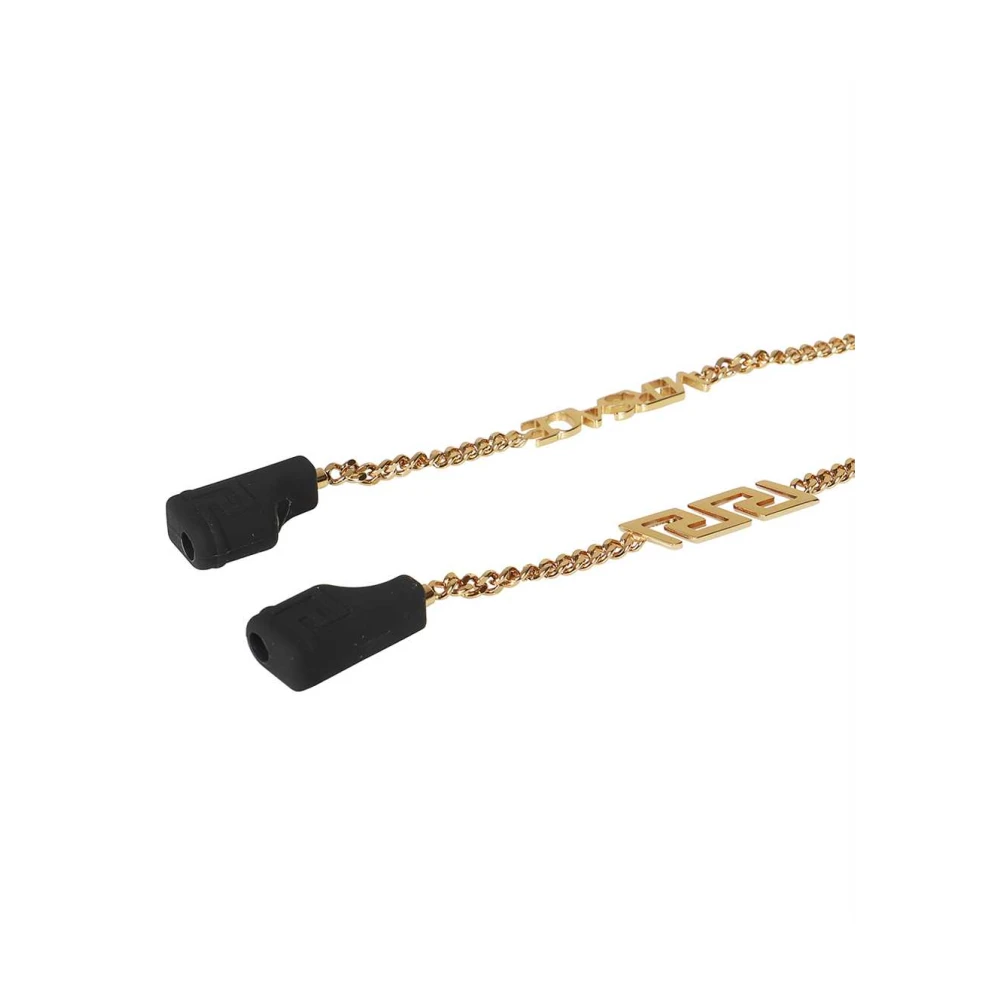 Versace Kettingriem voor draadloze koptelefoons Black Heren