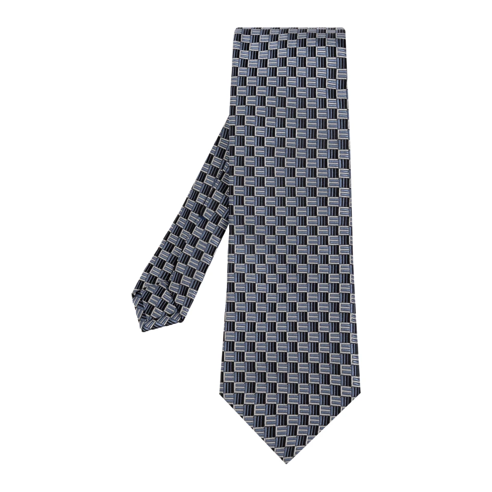 ETRO Zijden stropdas Blue Heren