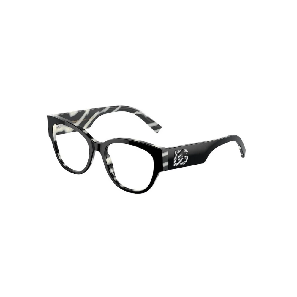 Dolce & Gabbana Women's Black Glasses, 53 Mm, Optical Frame