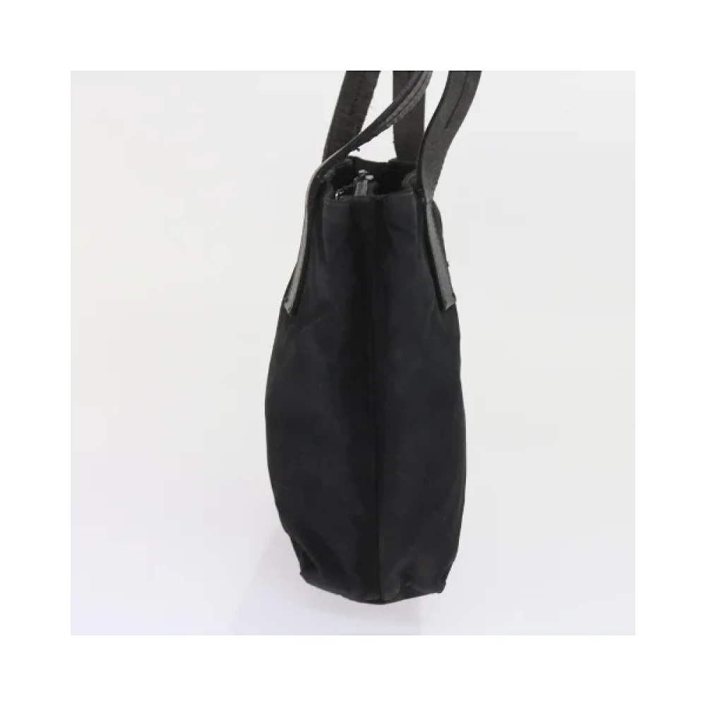 Prada Vintage Pre-owned Nylon handbags Black Dames