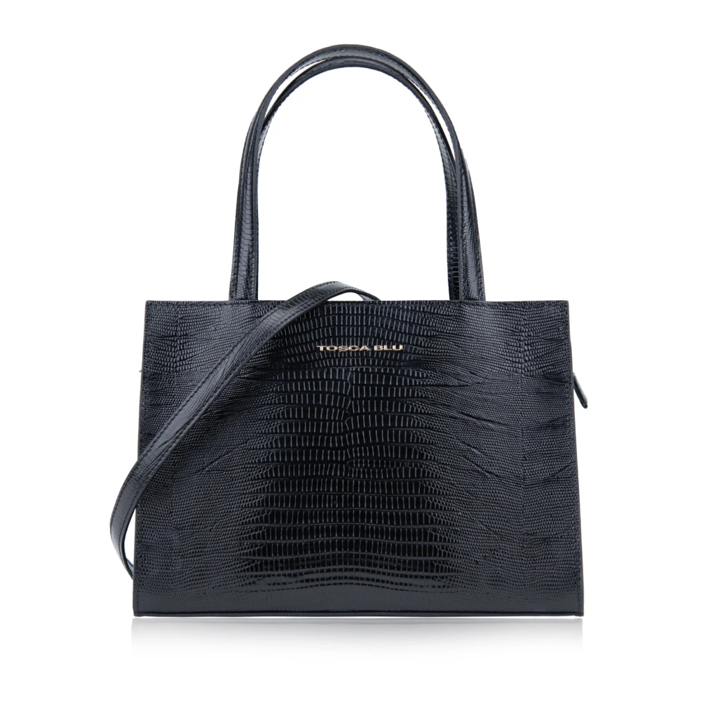 Tosca Blu Dames Schoudertas van Kunstleer Black Dames