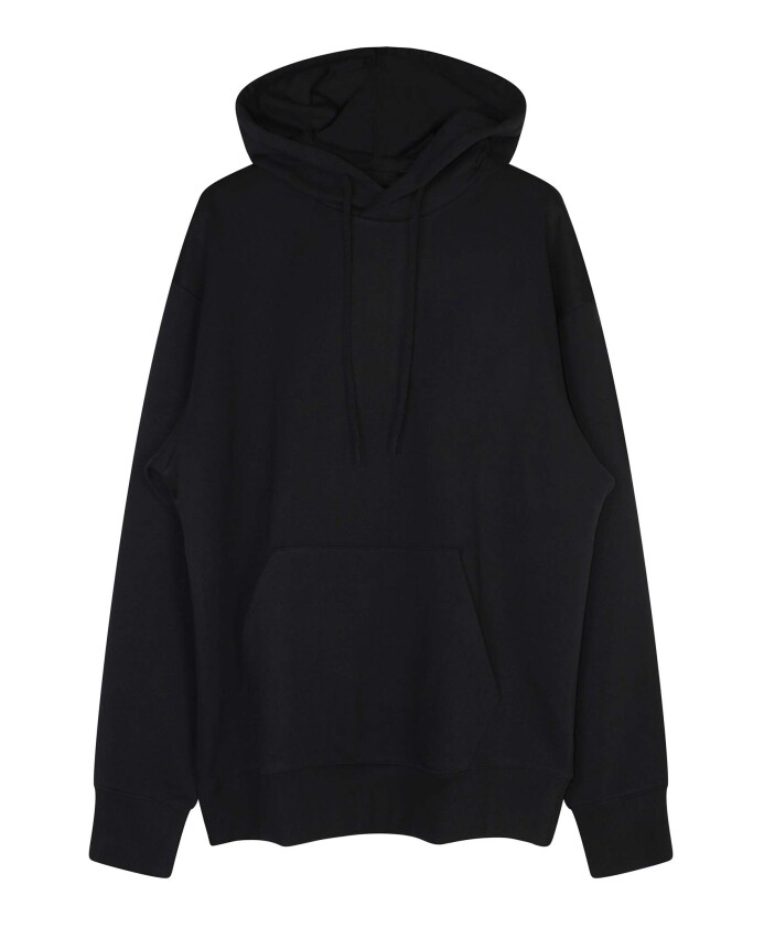 zwarte-terry-hoodie-lange-mouw