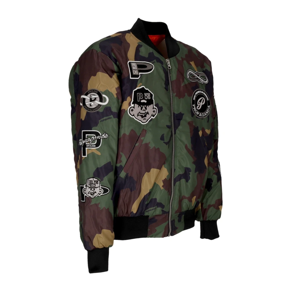 Propaganda Camo Bomber Jas Multicolor Heren