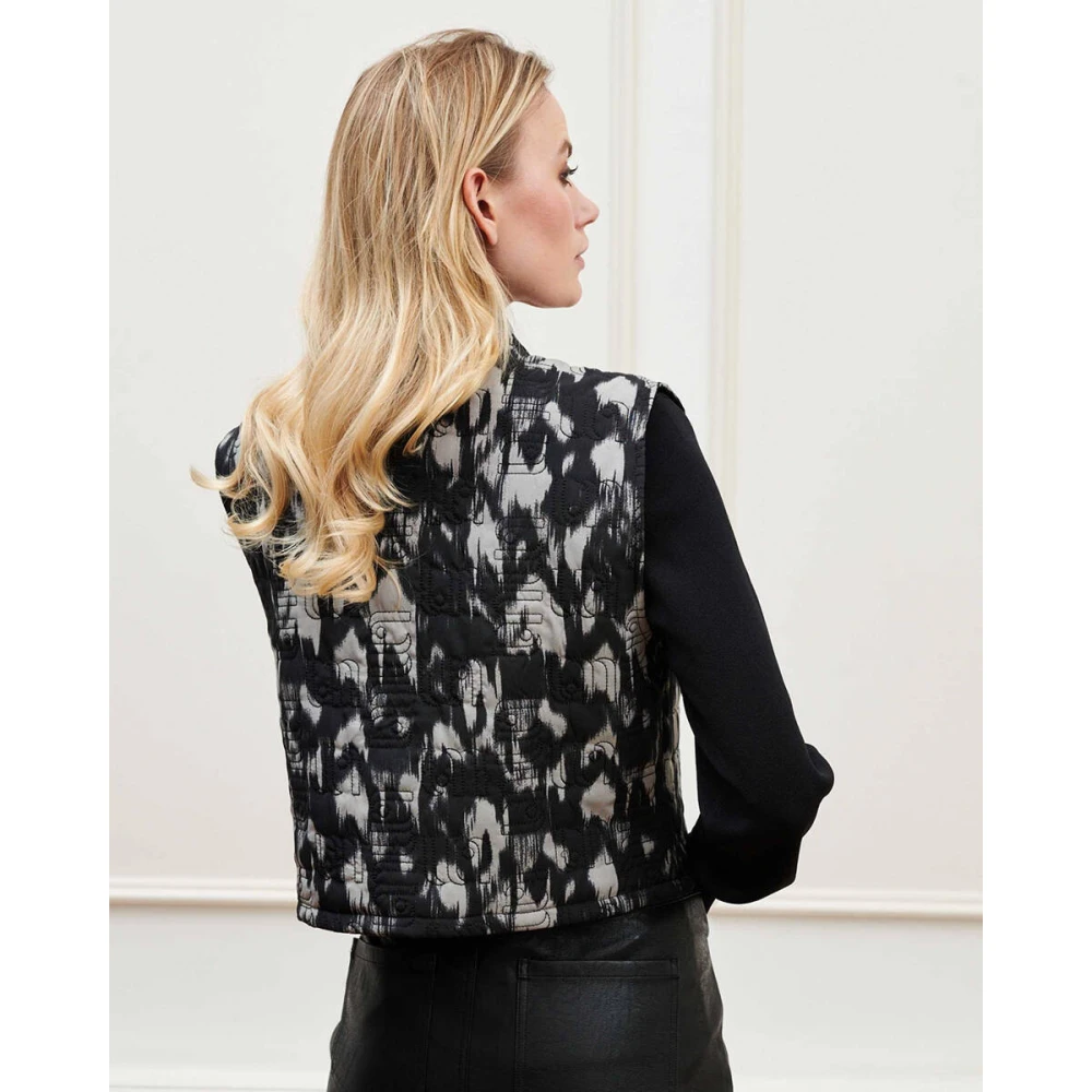 Lofty Manner Inez Blazer Gilet Stijlvolle Mode Black Dames