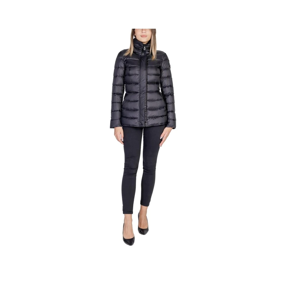 Peuterey Dames Polyesterjassen Herfst Winter Collectie Black Dames