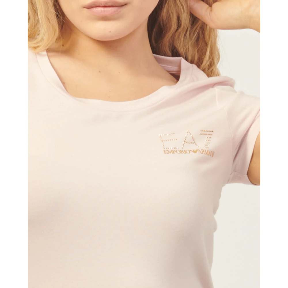 Emporio Armani EA7 T-Shirts Pink Dames