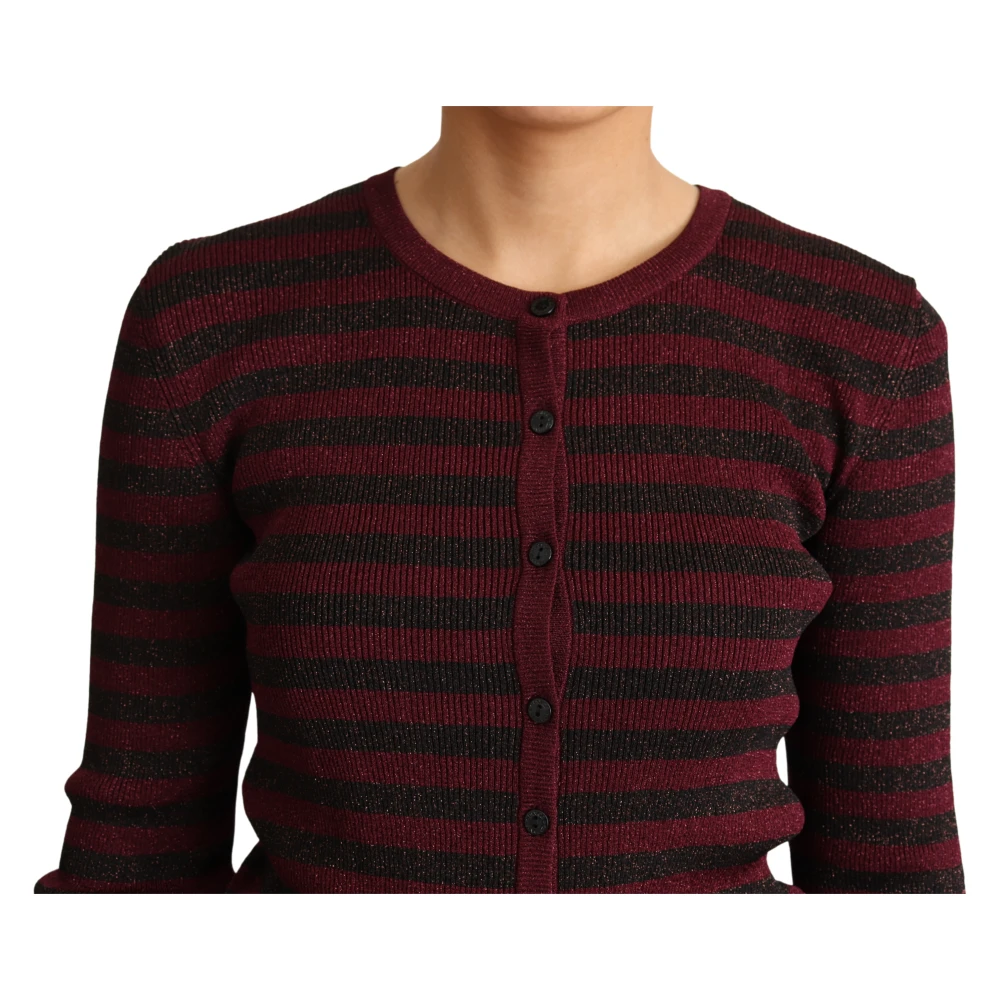 Dolce & Gabbana Luxe Gestreepte Vest Multicolor Dames