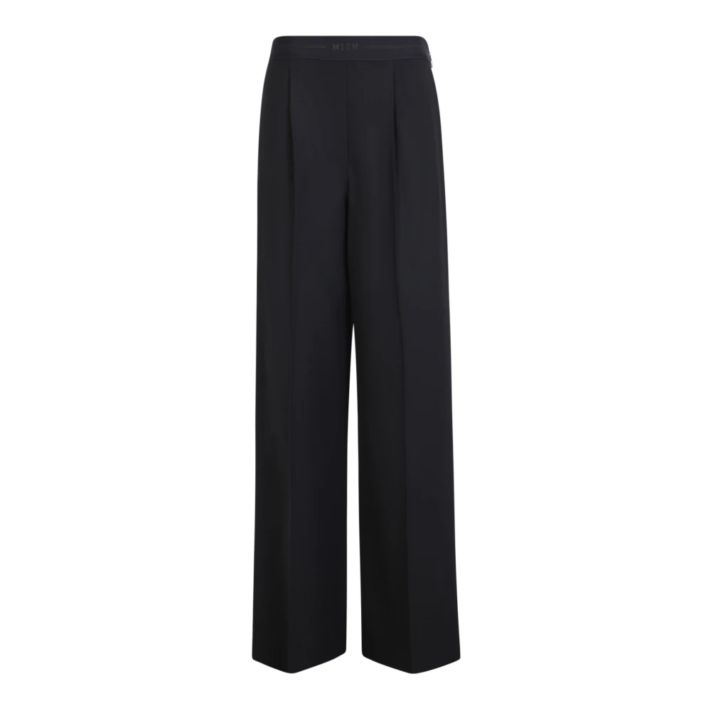 Trousers > Wide Trousers - - Msgm - Modalova