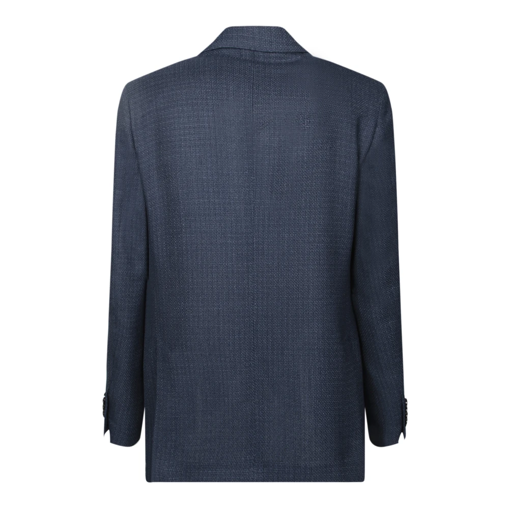 Lardini Blauwe Blazer voor Mannen Blue Heren