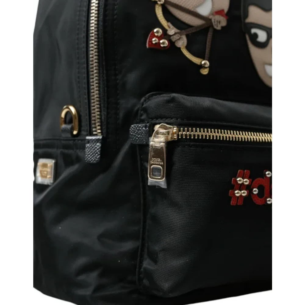 Dolce & Gabbana Pre-owned Fabric backpacks Black Dames