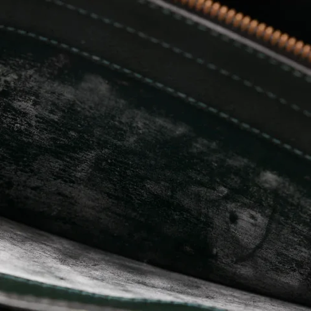 Louis Vuitton Vintage Pre-owned Leather louis-vuitton-bags Green Heren