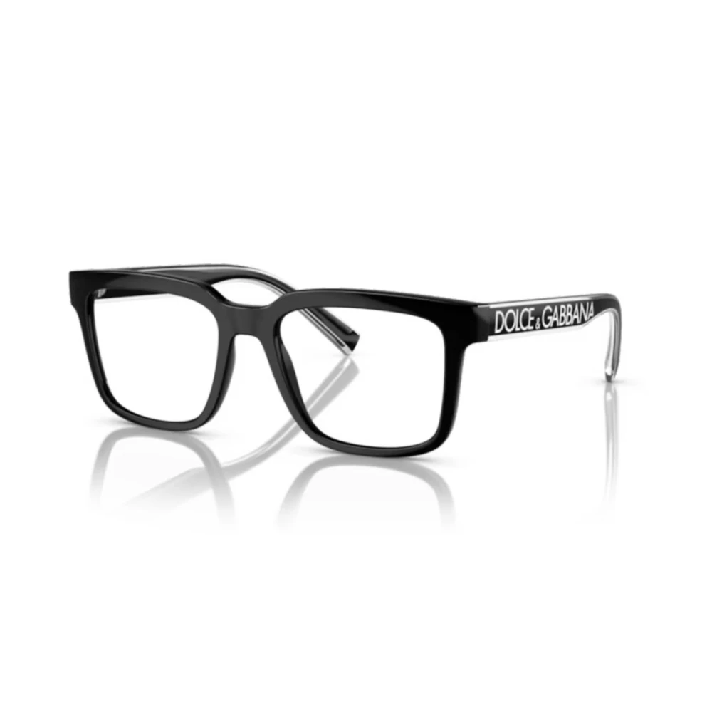 Dolce & Gabbana Stijlvolle Zwarte Brillenmontuur DG 5101 Black Unisex