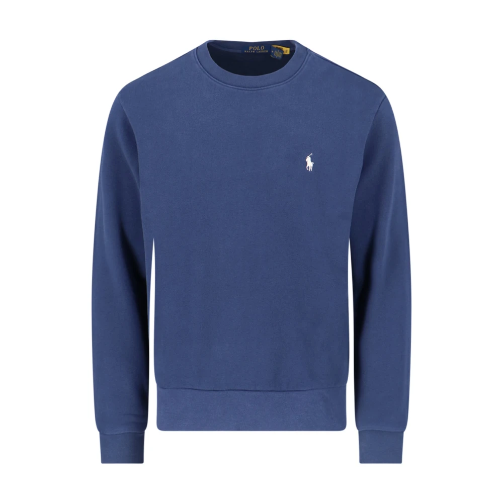 Polo Ralph Lauren Sweatshirt in effen design met labelstitching