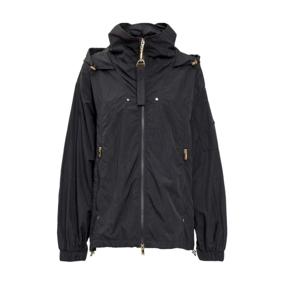 Moose Knuckles Women's Black Giacca - Rain Jackets - Xs - Jackets