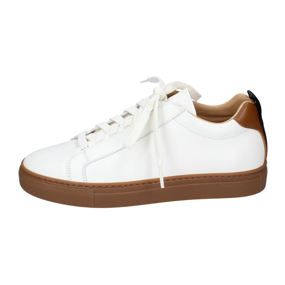 Stokton Läder Damsneakers Snygga Skor White, Dam