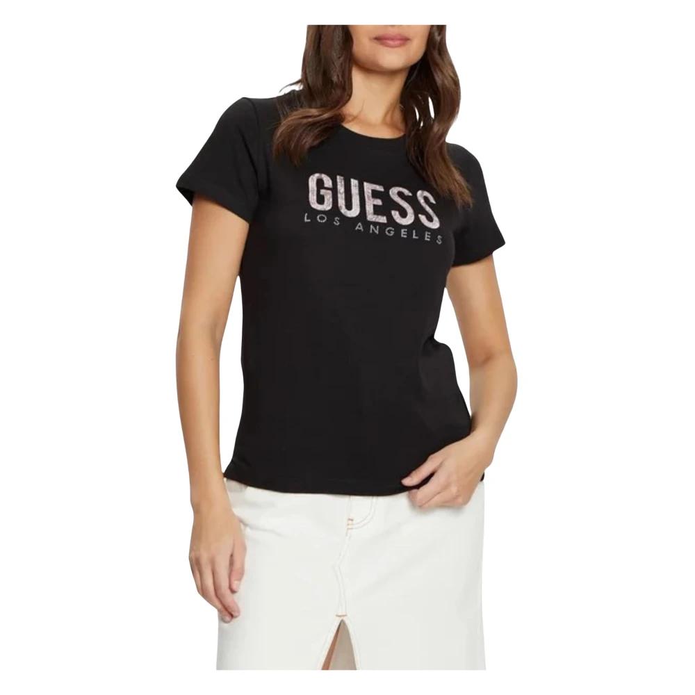 Guess - Tops > T-Shirts - Black - Guess - Modalova