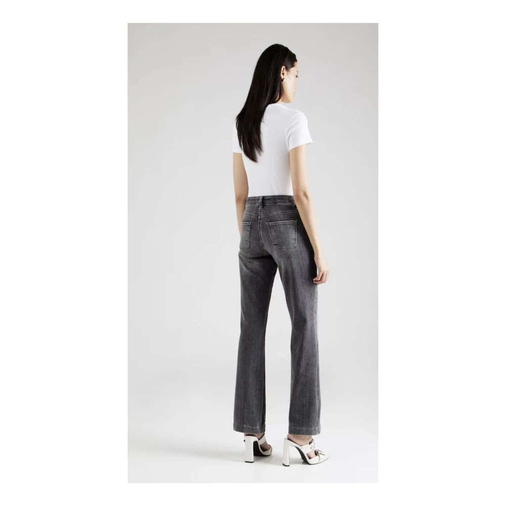 MAC Authentieke Bootcut Jeans Gray Dames