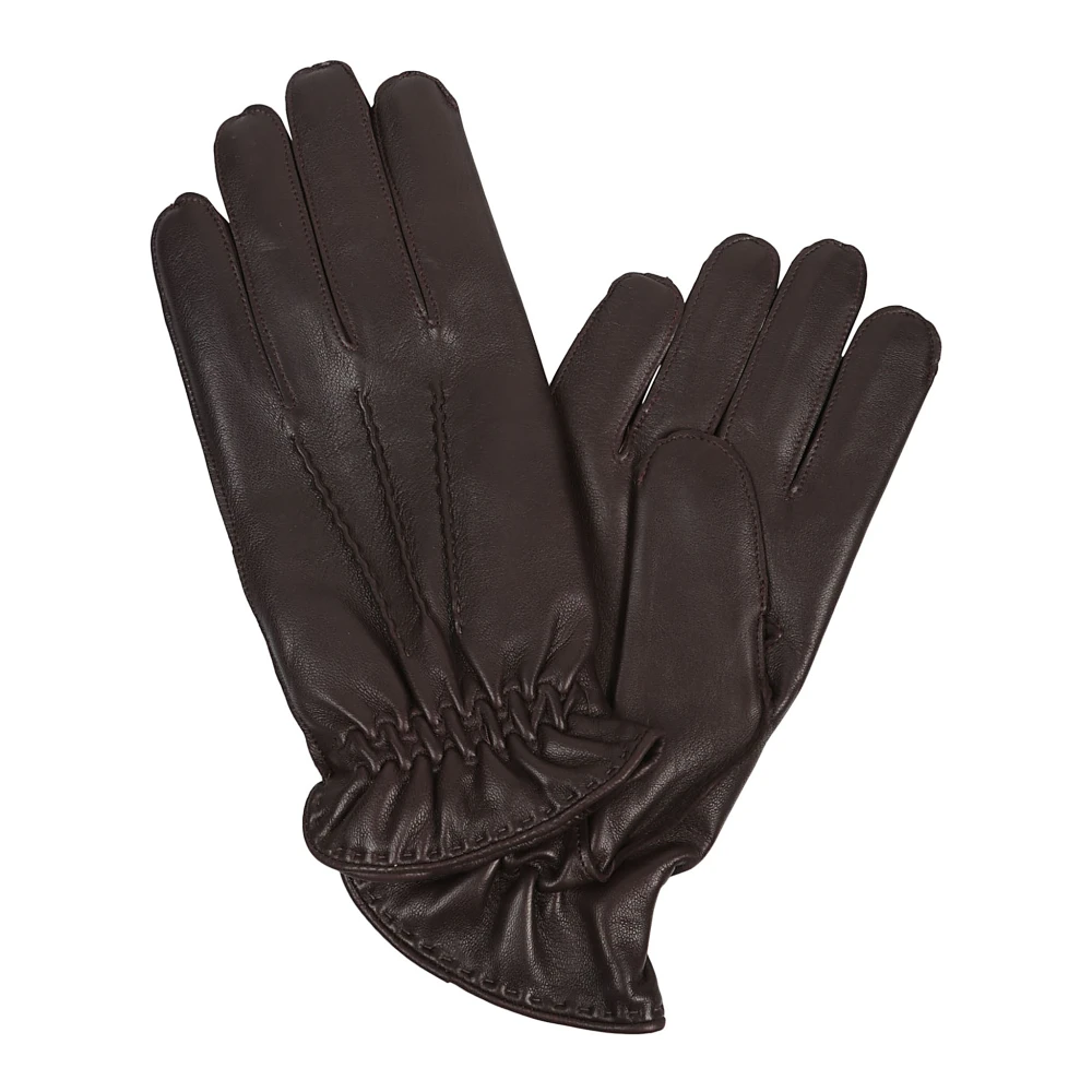 Orciani Stijlvolle Winterhandschoenen voor Mannen Brown Heren