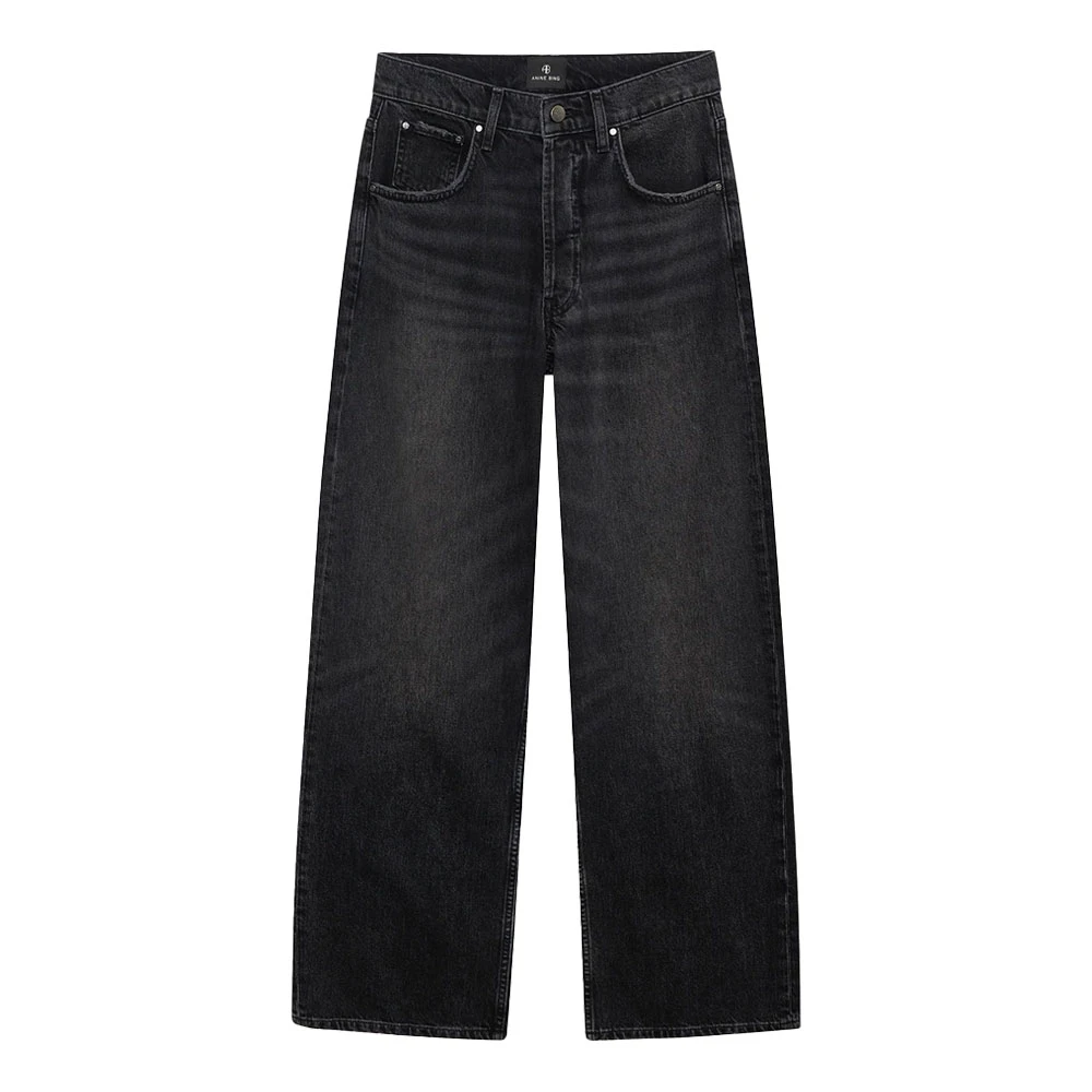 Anine Bing Manon Jeans Donker Steengrijs Gray Dames