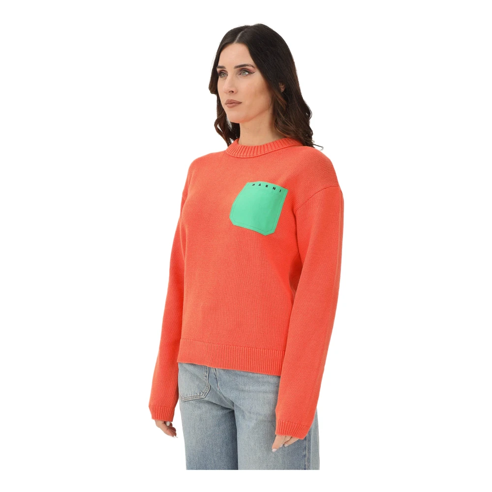 Marni Mujer Naranja Jerseys, Talla: M