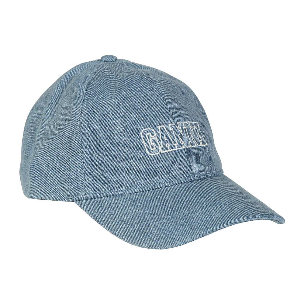 Ganni Caps Blue Dames