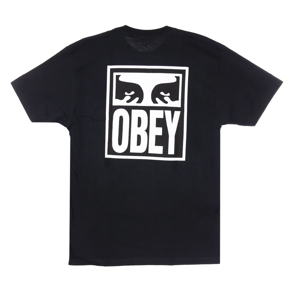 Obey Zwarte Eyes Icon Heren T-shirt Black Heren