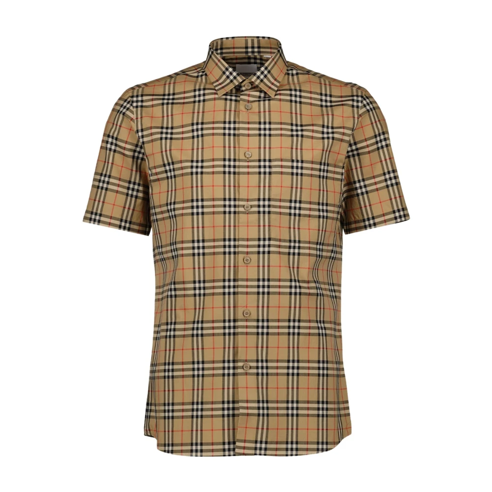Burberry Herren Multicolor Shirts, Mehrfarbig, Sgröße: