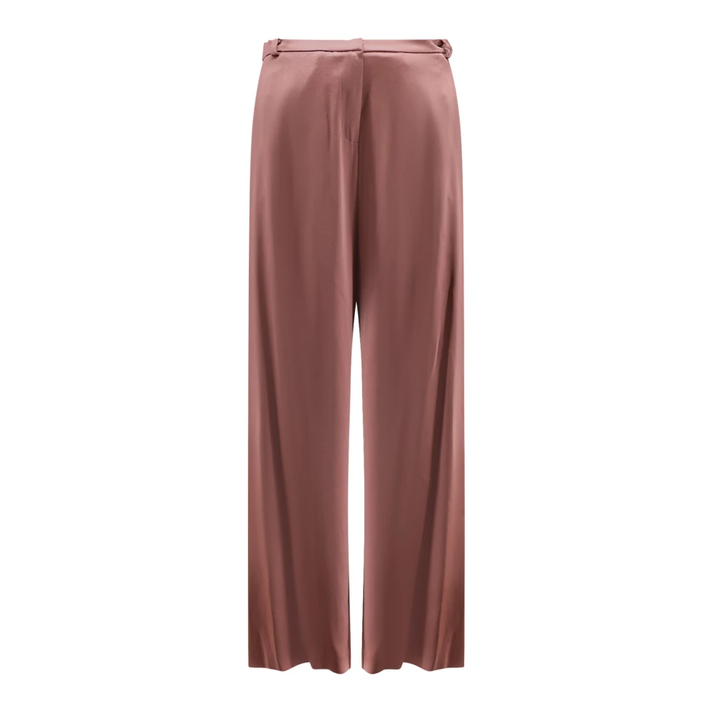 Alysi Pink Wide Trousers - Female - Wide Trousers - Xs - Trousers