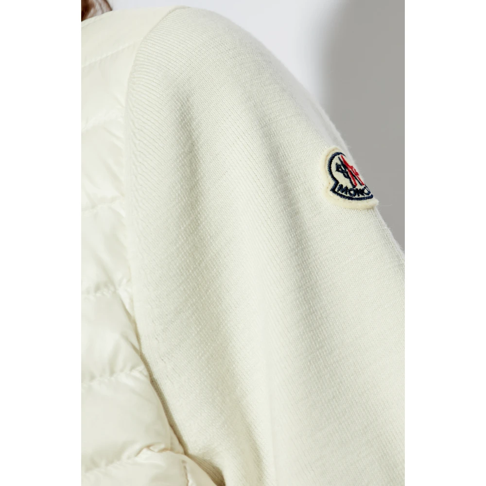 Moncler Donsvest Beige Dames