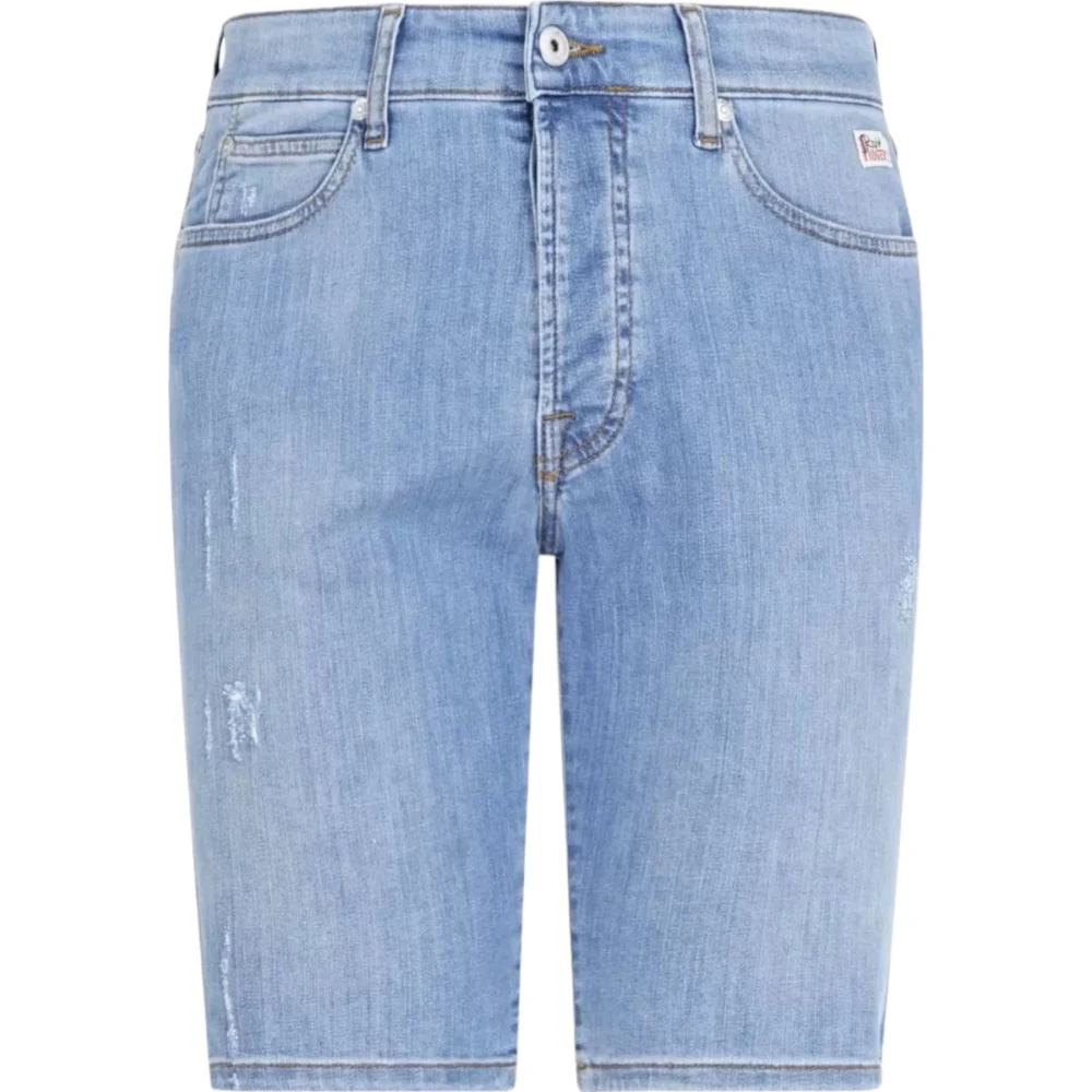 Roy Roger's Denim Shorts Blue Heren