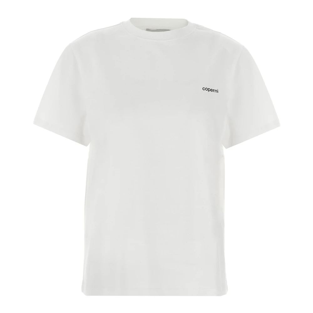 Coperni Women's White Boxy Tee - T-Shirts - M - Tops