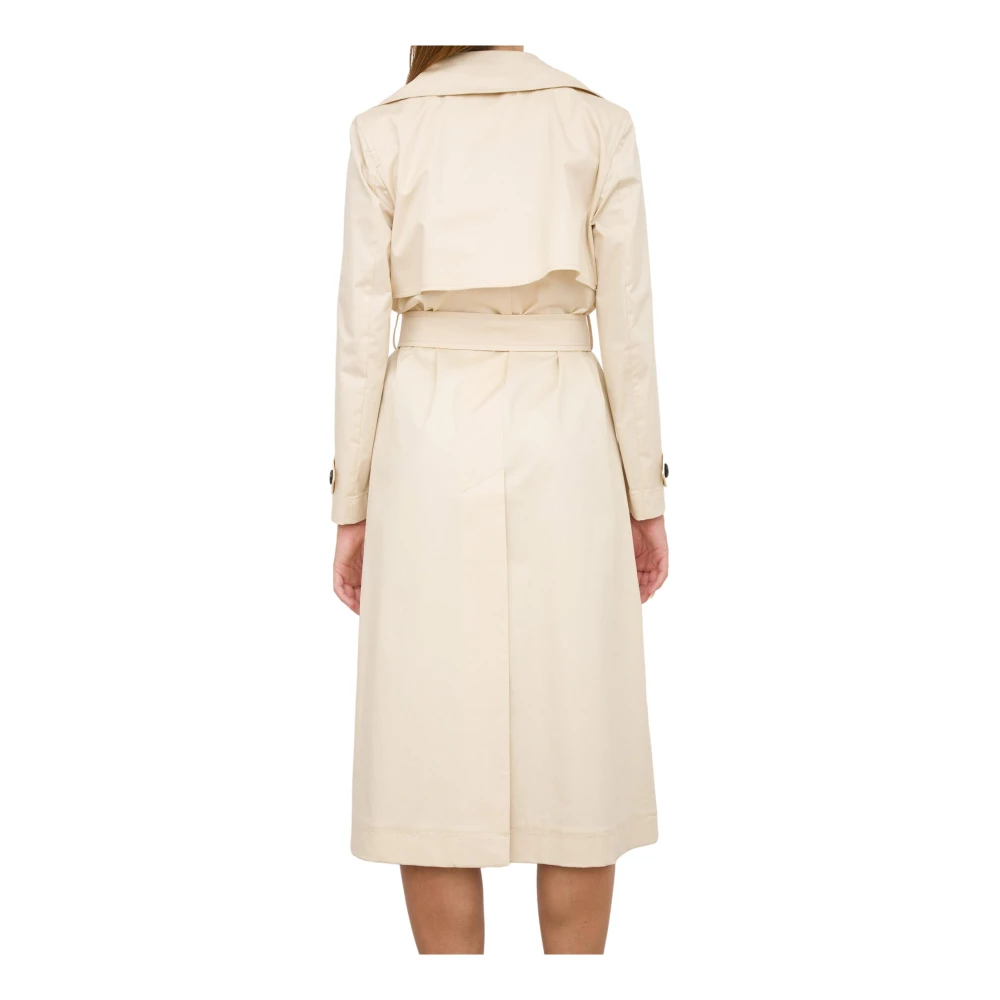 Marella Stijlvolle Trenchcoat voor Vrouwen Beige Dames