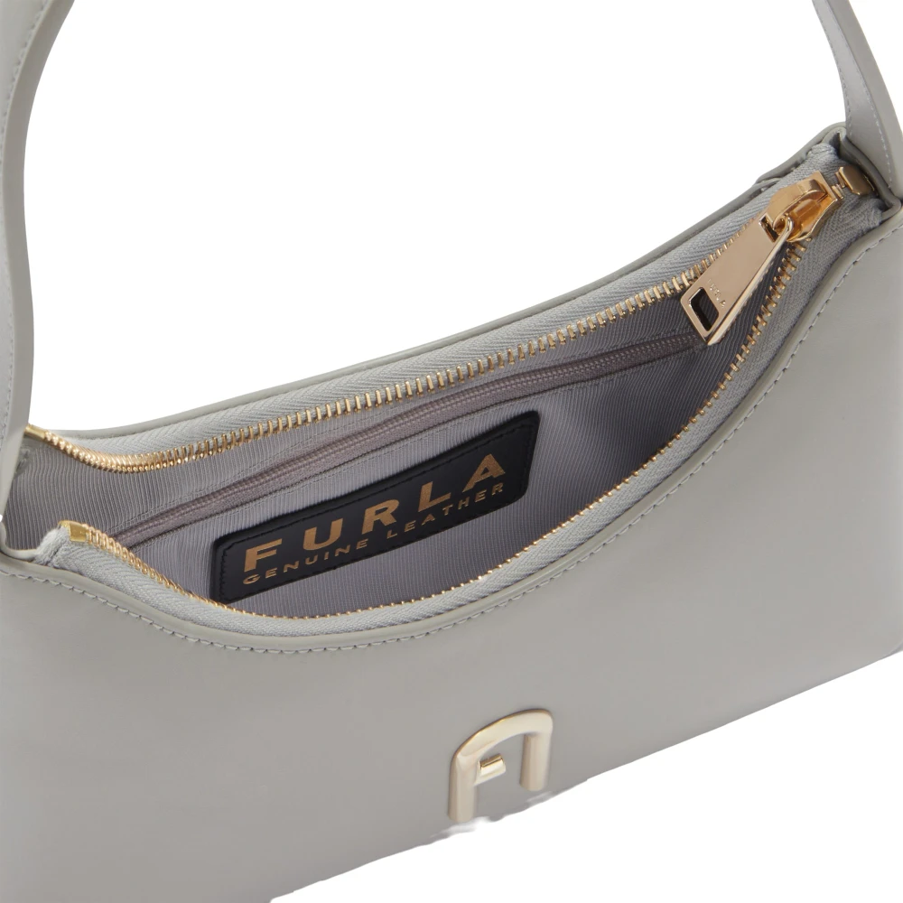 Furla Diamante Schoudertas Mini Gray Dames