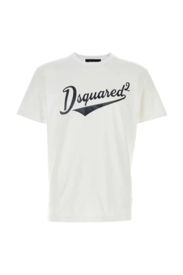 Cool Fit Bomull T-shirt med Logotryck