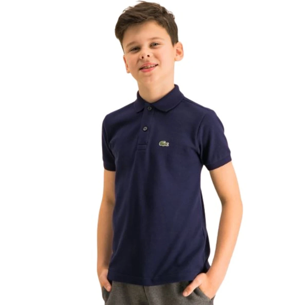 Lacoste Blå Polo för Barn Blue, Pojke