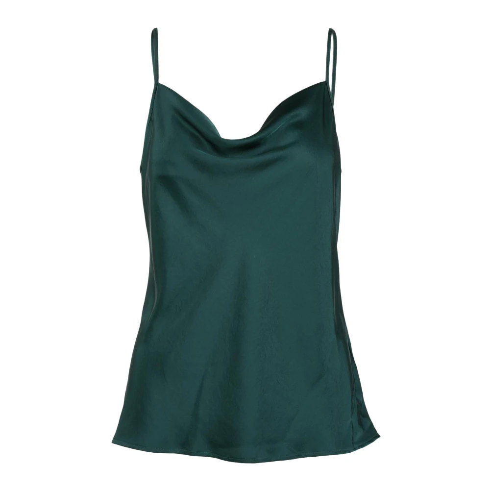 Marella Elegante Top van Polyesterstof Green Dames