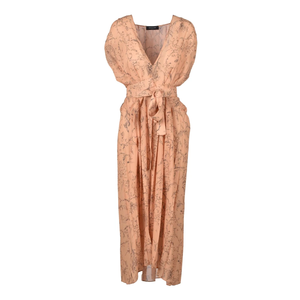 Fabiana Filippi Elegante Jurk van Polyester Orange Dames